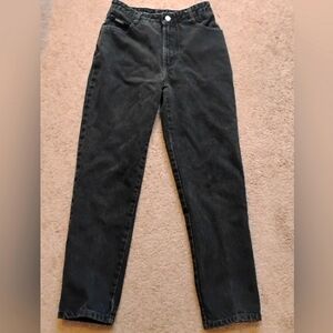 Black High-rise Bongo jeans
